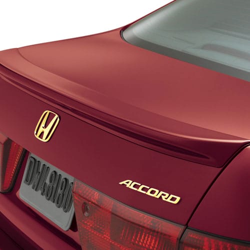 Honda accord coupe deck lid spoiler #7